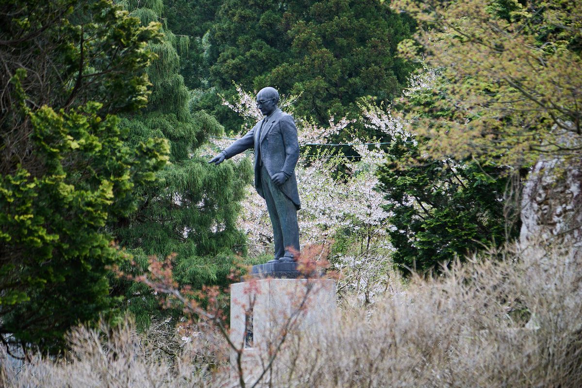Bronze statue of Tsuji Masanobu, Aratani-machi, Kaga, Ishikawa, 2026